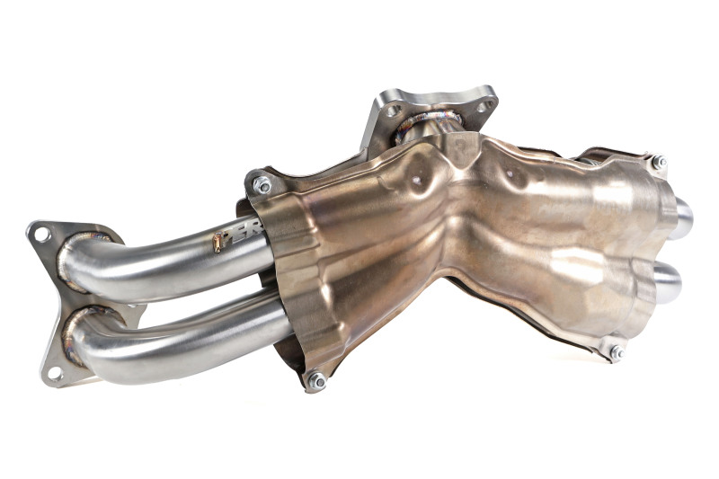 Subaru OBXT Performance Exhaust - Perrin Performance - Equal Length Header - Brushed SS - `20-`25